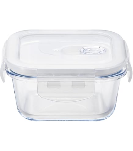 Amazon｜アデリア 食品 保存容器 耐熱ガラス 4面ロック クックロック